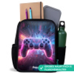 Game - Controller - Neon Rugzak - Zwart middel -inhoud_DE