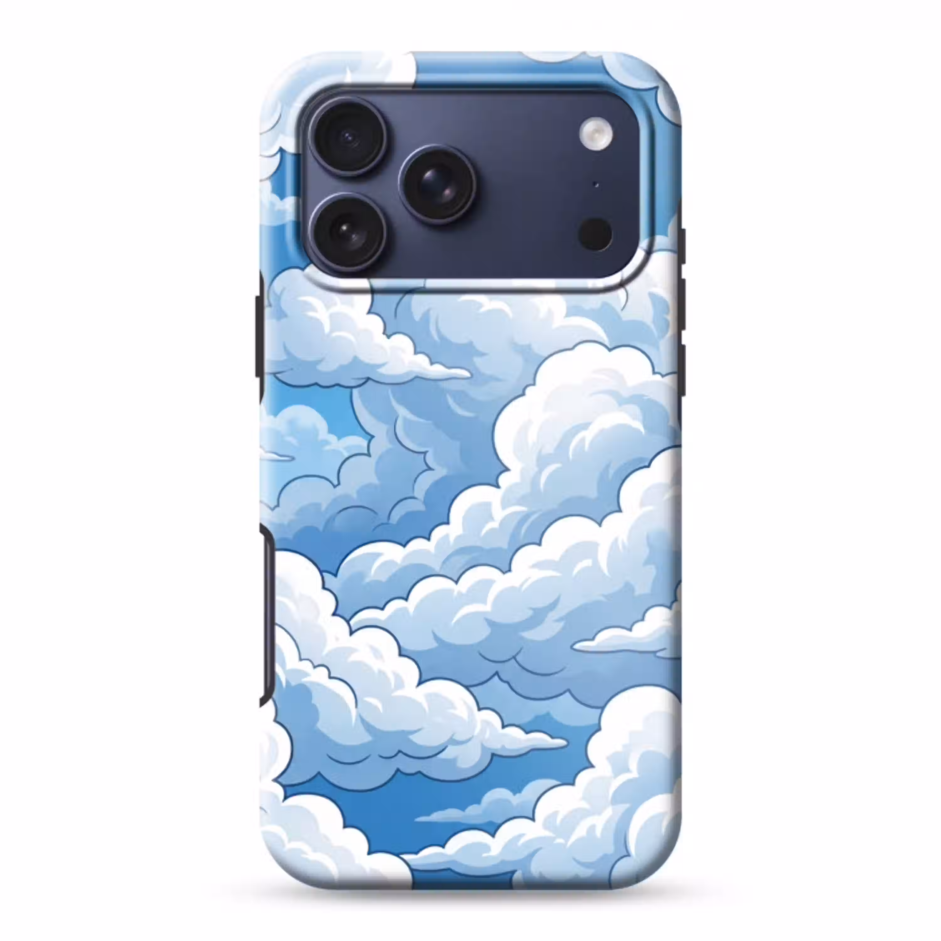 Wolken - Hemel - Abstract - Wit Toughcase MagSafe Apple iPhone 17 Pro Max klein -3d