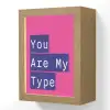 Valentijn - Tekst - Love Light Box met kabel (Wandlamp) klein -3d