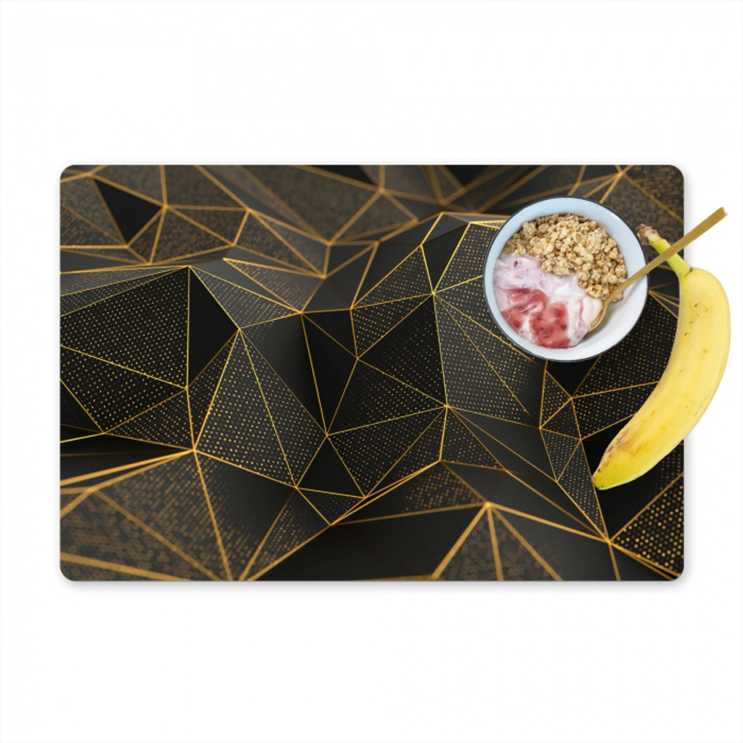 Gouden Netwerk van Complexiteit Placemat vinyl groot -zzzproduct_Kitchenyeah-website