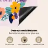 Bloemenkrans - Kleurrijk - Moeder Inductie beschermer vinyl 3mm middel -usfeer4_FR
