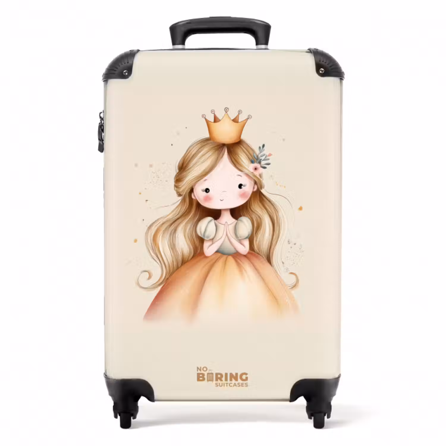Koffer - Prinses in gouden tinten
