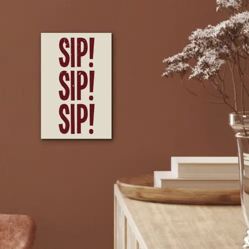 Japandi - Vintage - Decoratie - Rood aluminium wit klein -sfeer4