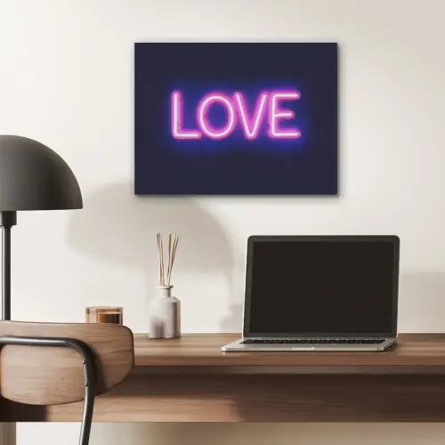 Neon - Love - Valentijn PET vilt klein -sfeer5