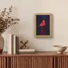 Flamingo - Roze - Neon - Licht Light Box met kabel (Tafellamp) klein -sfeer2