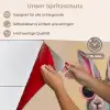 Grijs - Konijn - Blouse - Strik keuken achterwand spatscherm klein -spatscherm_DE