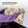 Klassiek - Botanisch - Veelkleurig Inductie beschemer met haakjes klein 777 -ky-ophangen-nl