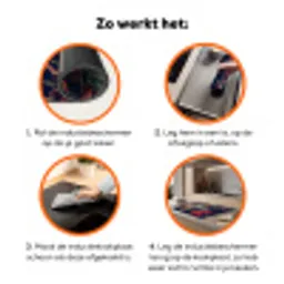 Herfstige Bloemenpracht Inductie beschermer vinyl 3mm klein -zzzzzzz-td-werking