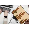 Cactus - Woestijn - Zand - Bruin laptophoes neopreen klein -bureau
