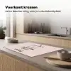 Spreuken - Quotes Mama Je Hebt Ons Al - Moederdag cadeau voor mama - Roze Inductie beschermer vinyl 3mm klein -sfeer1