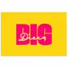Dream big - Geel - Roze poster papier klein -3d
