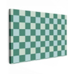 Schaak - Klassiek - Groen Tuinposter op houten frame 2 cm dik klein 845 -3d