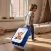 Hennie hooglander Kinderkoffer - Blauw klein -sfeer1