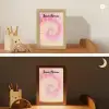 Spiraal - Pastel - Roze Light Box met kabel (Kinderlampje) klein -sfeer3_kind
