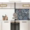 Patronen - Ornament - Versiering keuken achterwand 2 middel 871 -voor-na2_FR