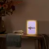 Maandag - Mok - Koffie - Paars Light Box met kabel (Tafellamp) klein -sfeer4