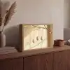 Beige - Paastak - Eieren Light Box met batterij (Wandlamp) middel -sfeer2