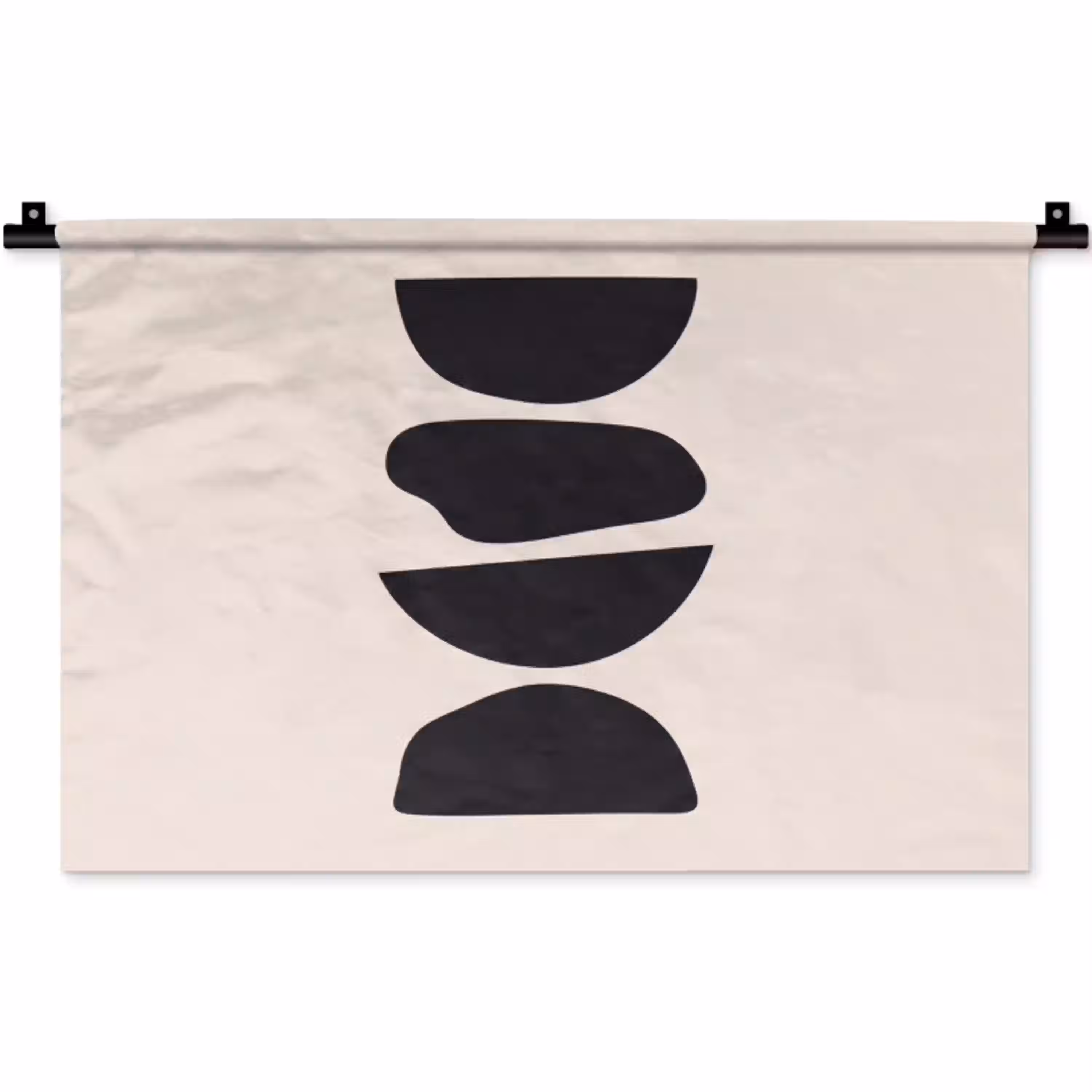 Vormen - Abstract - Modern Wandkleed katoen klein -zz3d