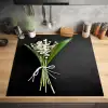 Lelietjes van dalen - Bloemen - Stilleven - Flora Inductie beschermer vinyl 3mm middel -sfeer5