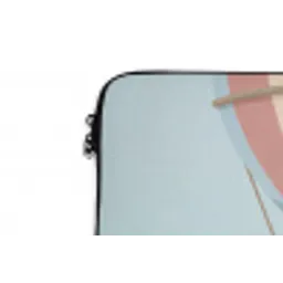 Luchtballon - Beren - Pastel laptophoes neopreen klein -detail