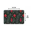 Illustratie - Kerst - Sterren - Groen Placemat vinyl groot 368 -specs