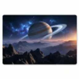 Fantasy - Kosmos - Landschap Placemat vinyl groot -zzsfeer1_Kitchenyeah-website