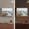 Duinen - Strand - Planten - Natuur Light Box met batterij (Wandlamp) middel -sfeer3