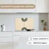 Geometrische bogen - Minimalistisch - Symmetrisch keuken achterwand spatscherm klein -sfeer4_FR