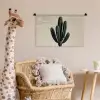 Cactus - Subtiel - Groen Wandkleed katoen klein -wsfeer5_kind