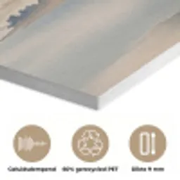 Japans - Landschap - Beige PET vilt klein -closeup_NL