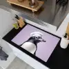 Pinguïn - Koksmuts - Lief - Paars Inductie beschemer met haakjes klein -sfeer1