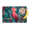 Kaketoe - Tropische bladeren - Tak Placemat vinyl groot -zzzproduct_Kitchenyeah-website