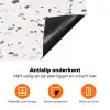 Terrazzo -  Patroon  -  Créme Inductie beschermer vinyl 3mm klein 276 -zzzzzzz-td-onderkant
