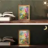 Zomertuin - Sfeervol - Bloemen Light Box met kabel (Tafellamp) klein -sfeer3