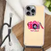 Camera - Memories - Roze - Geschilderd Hoesje iPhone 16 Pro Max met koord klein -sfeer4
