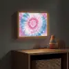 Tie-dye - Roze - Patroon Light Box met batterij (Wandlamp kind) middel -sfeer5_kind