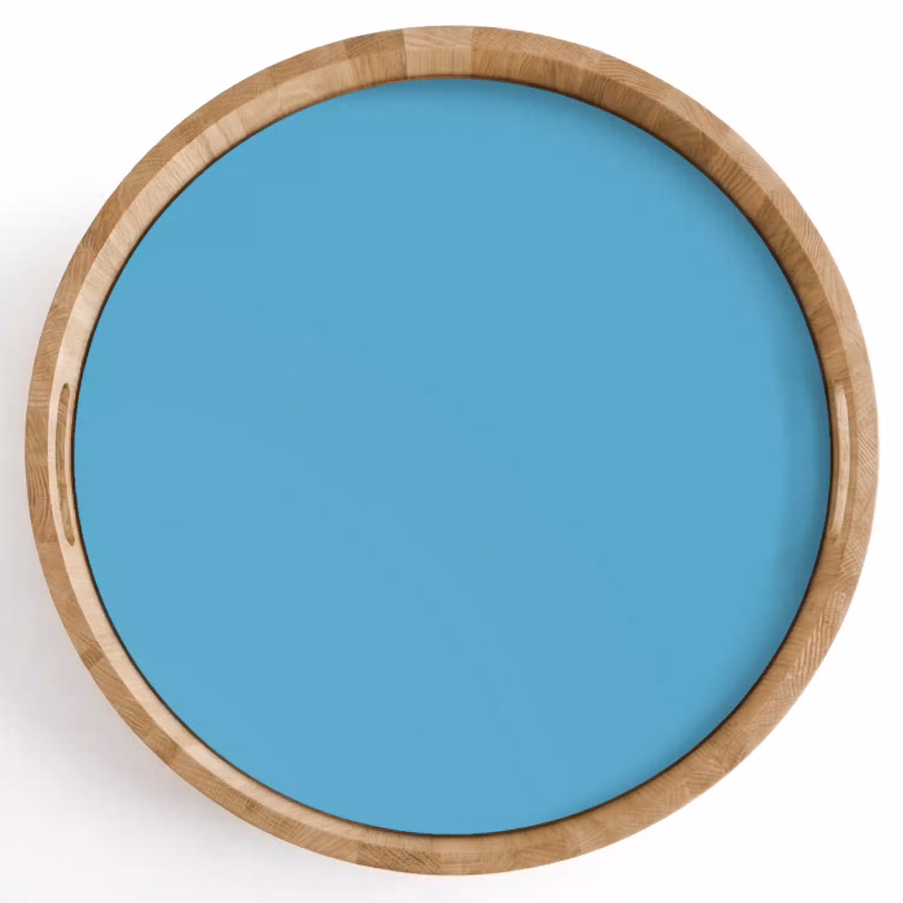 Ocean - Teal - Blauw Dienblad Rond middel 914 -z3d_shopping