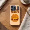 Cheeseburger - Minimalistisch - Geel Telefoonhoesje iPhone 17 Pro klein -sfeer1