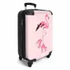 Roze rollerflamingo NBS - Handbagage koffer - Unisex middel -productfoto_3d