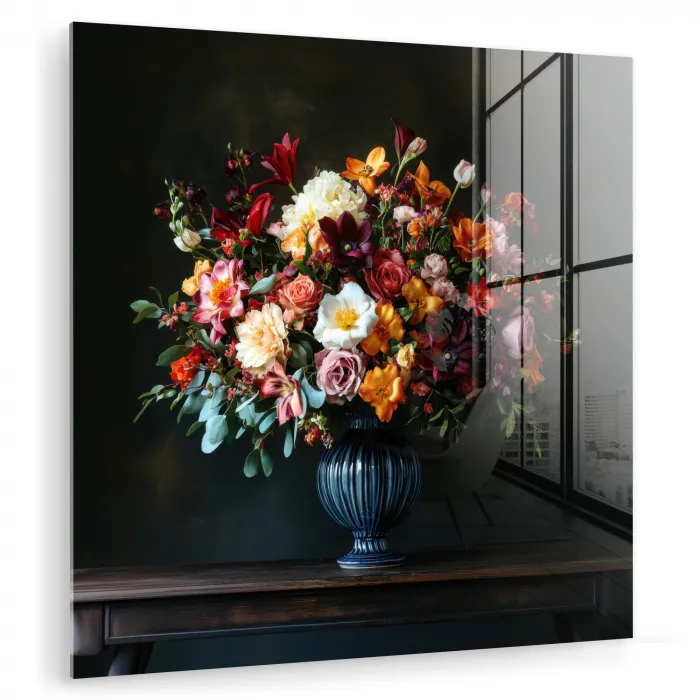Groot - Bloemen - Vaas - Boeket plexiglas 5mm klein -zzzproduct_nieuw