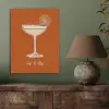 Cocktail - Oranje - Zomer - Quote PET vilt klein -sfeer2