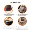 Vrouw - Microfoon - Neon Inductie beschermer vinyl 3mm klein -zzzzzzz-td-werking