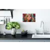 Vrouw - Kauwgom - Graffiti - Love Muursticker klein -keuken