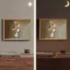 Oude meesters - Bloemen - Balthasar van der Ast Light Box met batterij (Wandlamp) middel -sfeer3
