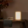 Abstract - Modern - Beige Light Box met kabel (Tafellamp) klein 925 -sfeer4