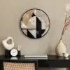 Abstract - Modern - Geometrisch - Pastel Fotolijst rond zonder passe partout klein -sfeer1