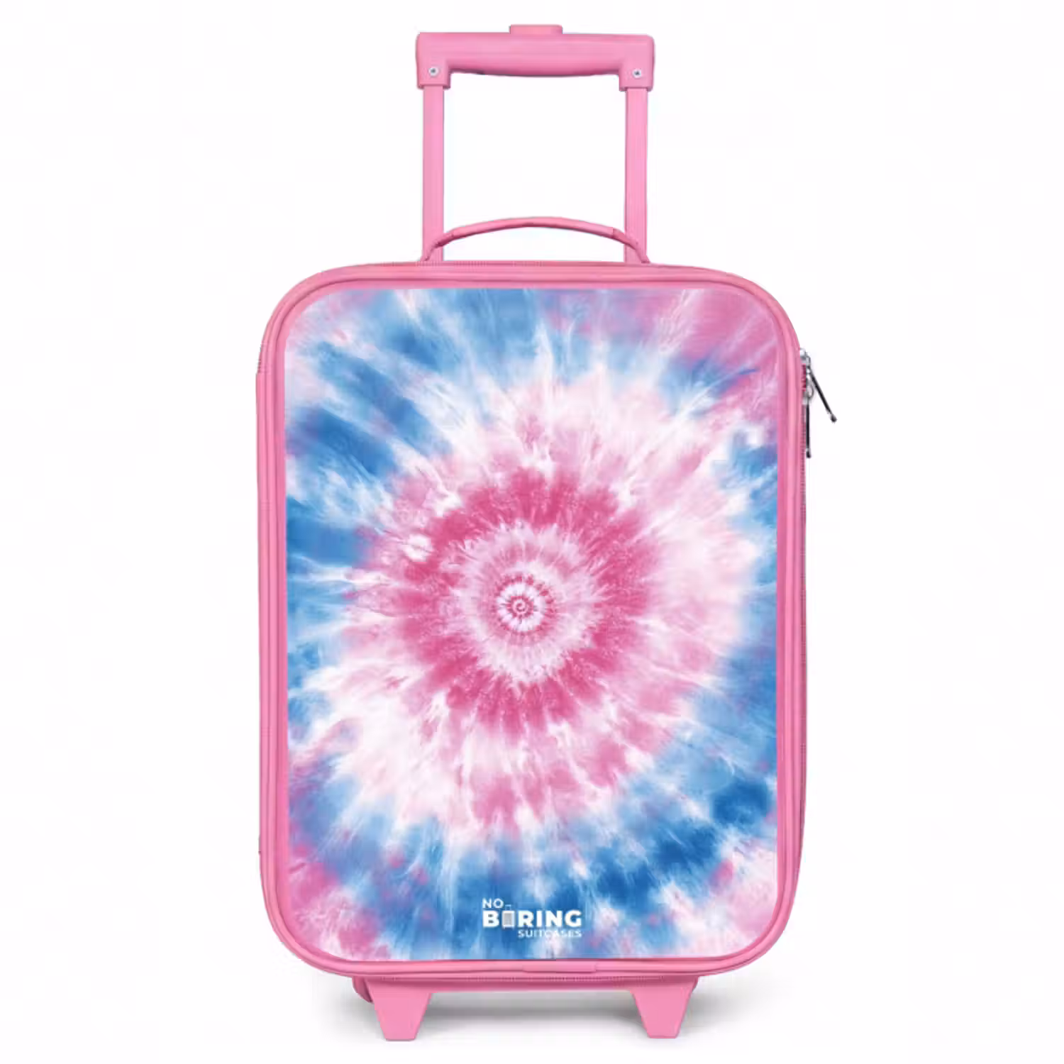 Kinderkoffer - Roze - Tie dye - Abstract - Blauw - Roze