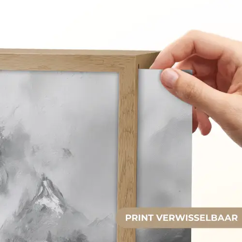 Krijger - Draak - Grijs Light Box met batterij (Wandlamp) middel -USP_websiteprintNL