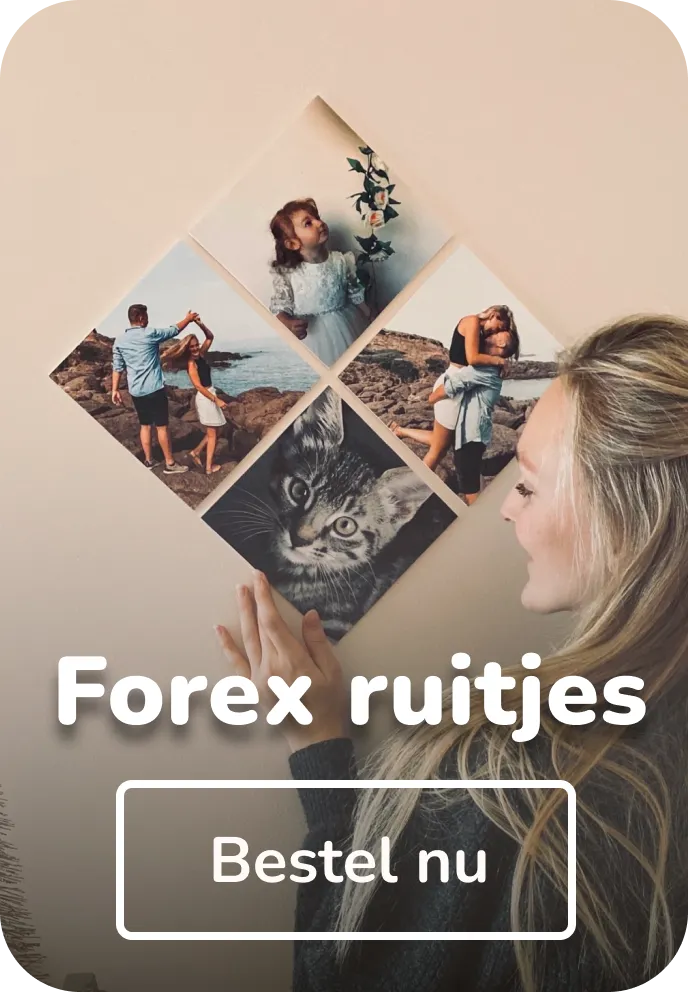 Foto op forex ruitjes