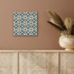 Tegel - Patroon - Blauw - Beige aluminium wit klein 46 -sfeer4